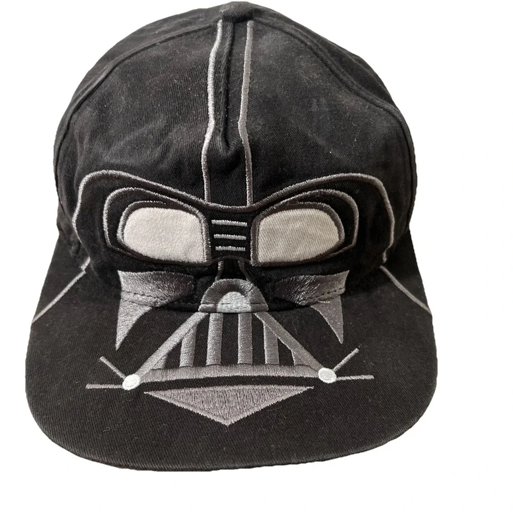 Disney Parks Walt Disney World Star Wars Darth Vader YOUTH Strapback Cap Hat‎